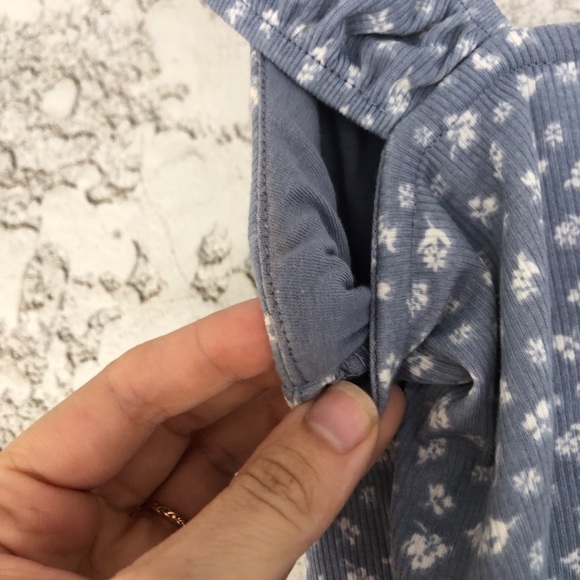 Wild Fable Romantic Bodysuit - light blue/white - Picture 9 of 10